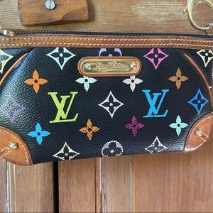 LOUIS VUITTON LV Mila MM Multicolor Pouchette  Clean, comes with original LV box